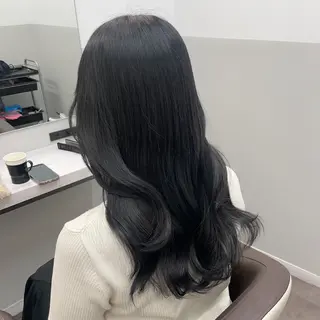 セミロング 💎韓国ヘア💎 Harukaのヘアスタイル