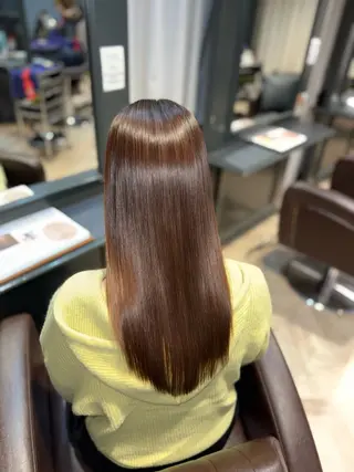 ロング リピート90%超/縮 毛矯正/髪質改善井口のヘアスタイル
