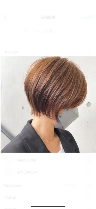 ショート ♦︎ショートボブ♦︎ 代表/オカモトのヘアスタイル