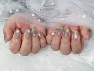 ネイル 【Eclat ｴｸﾗ】nail＆beauty所属・Eclat〔ｴｸﾗ〕 MOEKA𝜗𝜚*のネイルデザイン