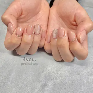 ネイル nail salon ４ｙｏｕ．のネイルデザイン
