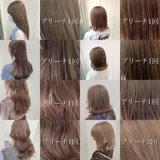 セミロング カラー パーマ ヘアアレンジ メンズ キッズ ネイル マツエク・マツパ 💕トレンドうる艶髪 💕TUNE銀座のヘアスタイル