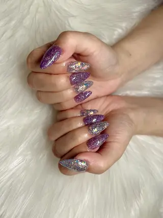 ミディアム ネイル 《LB》ラブリエ Nail&eyeのマツエク・マツパデザイン