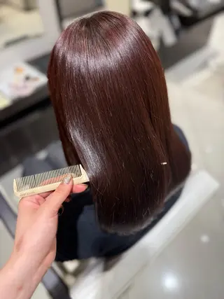 ロング カラー Harris 表参道・外苑前・青山 表参道本店所属・艶カラー/ハイトーン /アレンジ/meiのヘアスタイル