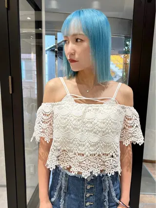 ミディアム AI TOKYO　S所属・mizuki 【韓国レイヤー】のヘアスタイル