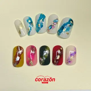 ネイル corazon所属・ネイリスト aicoのネイルデザイン