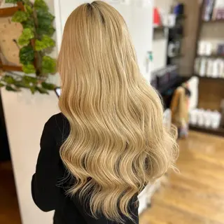 ロング エクステ×ハイトーン 🌈KEISUKEのヘアスタイル