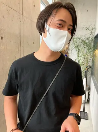 ショート 似合わせカットカラー 👩MINAのヘアスタイル