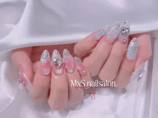 ネイル MxS Nail 【長さだし/フィルイン/マグネット/ワンホンネイル/韓国ネイル/パラジェル】所属・M×S Nail みなのネイルデザイン