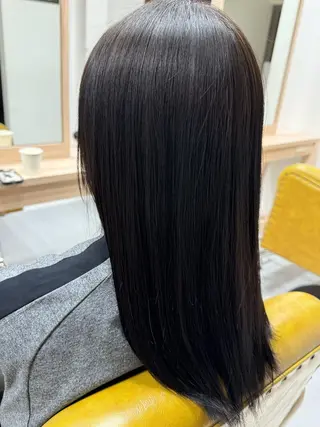ロング 大内 カオリのヘアスタイル