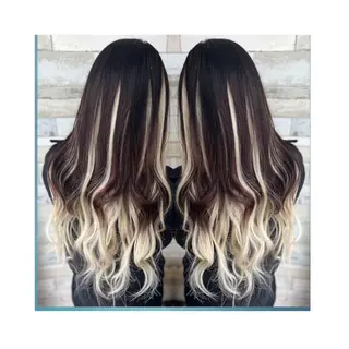 セミロング B-W ⭐️REIKOのヘアスタイル