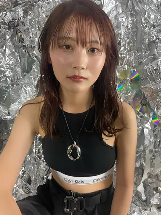 セミロング カラー パーマ nambu-GARDEN所属・上田 昂雅のヘアスタイル