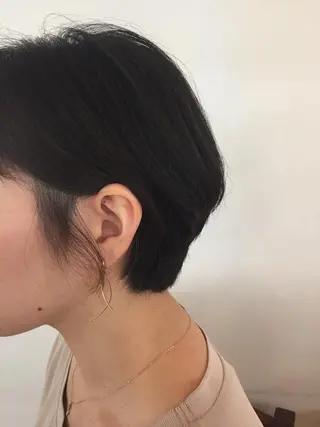 ショート パーマ conne& ririのヘアスタイル