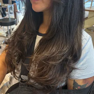 ロング RISAKO🏁 ボブ/レイヤーのヘアスタイル