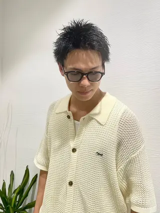 メンズ ショート メンズ特化美容師 🐈‍⬛RUNAのヘアスタイル