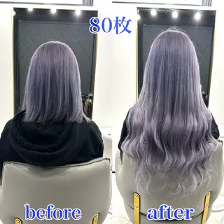 ロング シールエクステAOI 🫧🩵NEOBOXのヘアスタイル