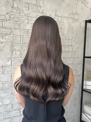 ロング 艶髪ブリーチカラー 💗manaka💗のヘアスタイル