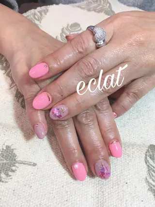 ネイル センター南 eclatのネイルデザイン