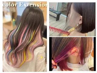 カラー 鈴木 優里花のヘアスタイル