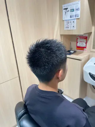 ショート メンズ アイブロウ 銀座メンズカット/ 銀座メンズパーマ/のヘアスタイル