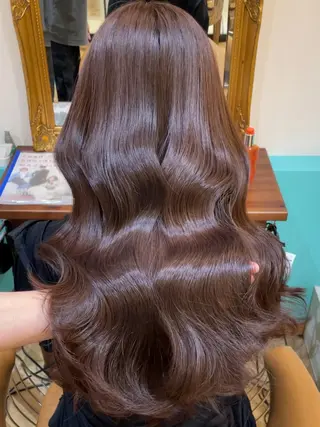 ロング カラー 💎巻ける縮毛矯正/ 艶髪💎石渕智也のヘアスタイル