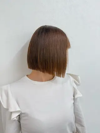 ショート 薮本 真優のヘアスタイル