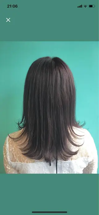 セミロング カラー 高橋友里亜 /フリーランスのヘアスタイル