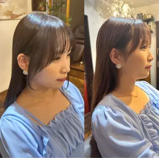 ロング 伏田 遼馬のヘアスタイル