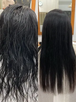 ロング 髪質改善 松本のヘアスタイル