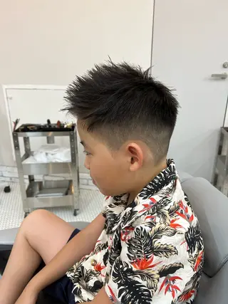 キッズ BARBER SAWAS所属・杉山 友哉のヘアスタイル