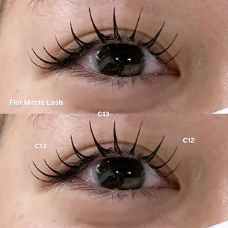 マツエク・マツパ 冬っぽカラー/ マツエク/ゆきなのマツエク・マツパデザイン