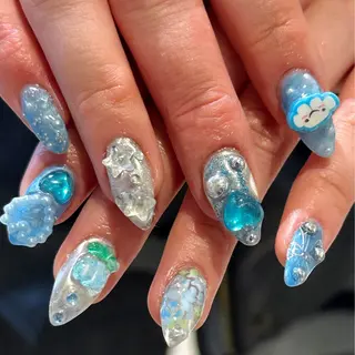 ネイル ハイトーン特化 pepe🎀のヘアスタイル