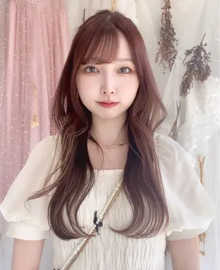 ミディアム yulf所属・yulf ユルフのヘアスタイル