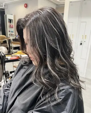 セミロング カラー ROBIN所属・指名数No.1 /NAOYAのヘアスタイル