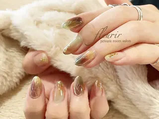 ネイル フルリール 【プライベートサロンのネイルデザイン