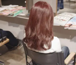 ショート ミディアム セミロング ロング カラー クセ毛お悩みの方 四宮桂佑のヘアスタイル