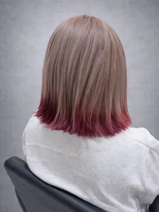 ショート 💞暖色艶カラー/ ホウツキカナ🍒のヘアスタイル