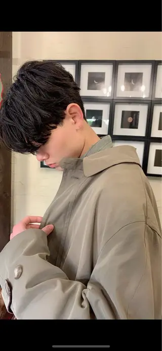 ショート パーマ メンズ メンズStylist 山根慧のヘアスタイル