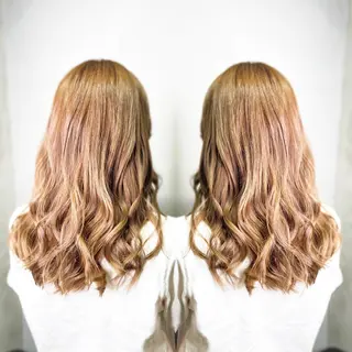 セミロング カラー 🦋韓国系指名No1 店長/圓山 祐也🦋のヘアスタイル