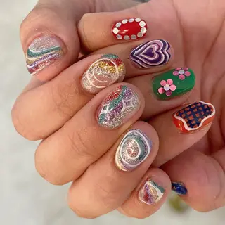 ネイル ゆびノさき茨木店 ニュアンス/アートのネイルデザイン