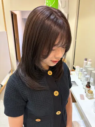 ミディアム カラー APARTMENT 学園店／Yumiのヘアスタイル