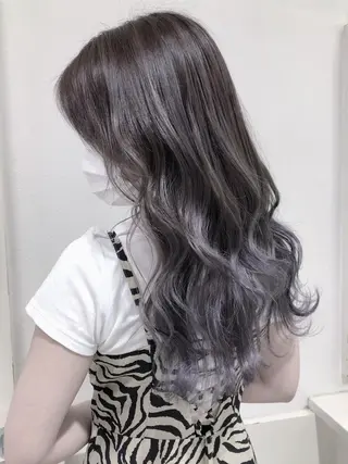 セミロング カラー JILL by GiseL/天神のヘアスタイル