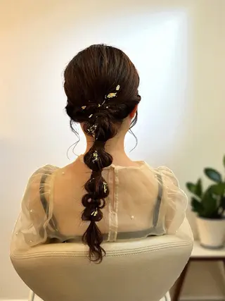 ヘアアレンジ CLOVER所属・CLOVER/eye /Chieriのマツエク・マツパデザイン