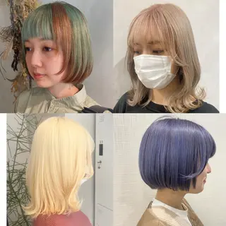 カラー デザインカラー/パー マ🦖外岡咲希🦖のヘアスタイル