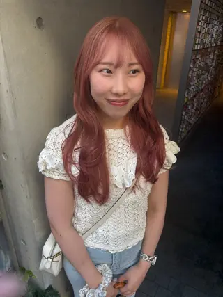 ロング 【美ボブ. カラー】midoのヘアスタイル