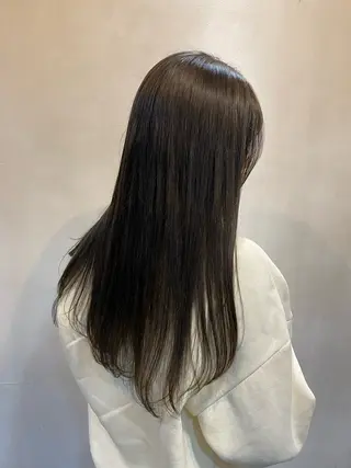 ロング カラー 野口 和真のヘアスタイル