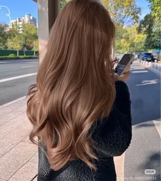 ロング 海野翔吾🇨🇳 ワンホンレイヤーのヘアスタイル