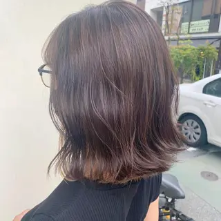 ミディアム ボブ/美髪矯正 /佐藤　奈巳のヘアスタイル