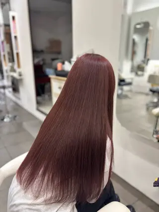 ロング カラー 𝗬𝗨𝗔 🐈‍⬛のヘアスタイル