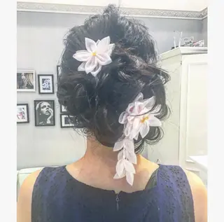 ヘアアレンジ 💙美髪救世主💙 関華蓮のヘアスタイル